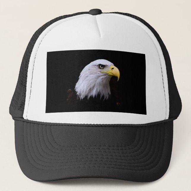 Bald Eagle Trucker Hat (Front)