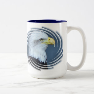 BALD EAGLE Two-Tone COFFEE MUG