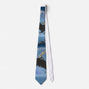 BALD EAGLE & US FLAG Patriot Series Tie