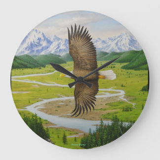 Bald Eagle Wall Clock