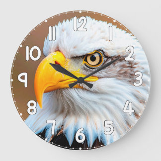 Bald Eagle Wall Clock – American Eagle Wildlife Na