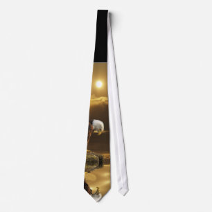 Bald Eagle Wildlife Gratitude Tie