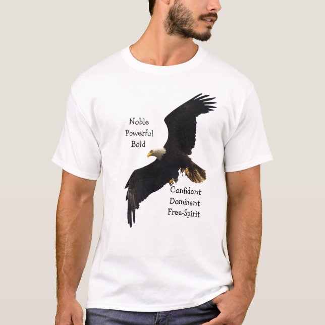 Bald Eagle Wildlife-lover T-Shirt (Front)