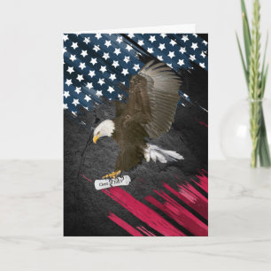 Bald Eagle with 2025 Diploma Card