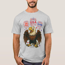 Bald Eagle with Fireworks– USA 250 Years 1776-2026
