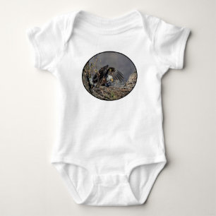 Bald Eagle with her baby Bodysuit