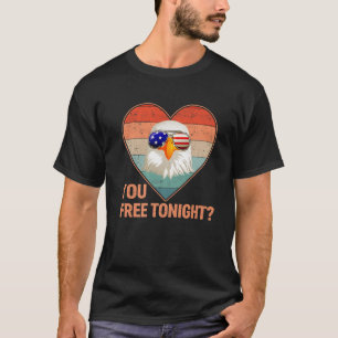 Bald Eagle Women Men Vintage 4Th Of July You Free T-Shirt