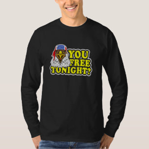Bald Eagle Women Men Vintage 4th Of July You Free T-Shirt