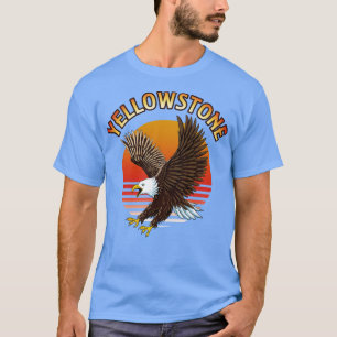 Bald Eagle Yellowstone Wildlife T-Shirt