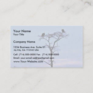 Bald Eagles at Reelfoot National Wildlife Refuge Business Card