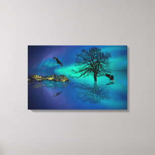 Bald Eagles Canvas Print
