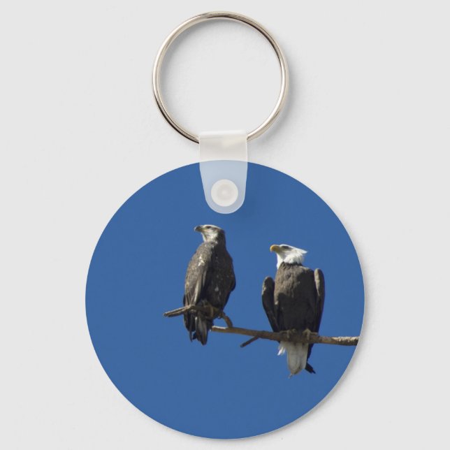 Bald Eagles Key Ring (Front)