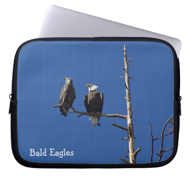 Bald Eagles Laptop Bag (Front)
