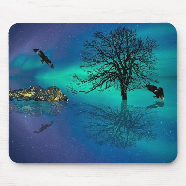 Bald Eagles Mouse Mat (Front)