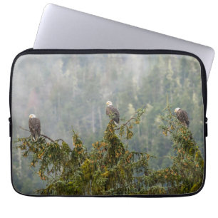 Bald Eagles   Tongass National Forest Alaska Laptop Sleeve