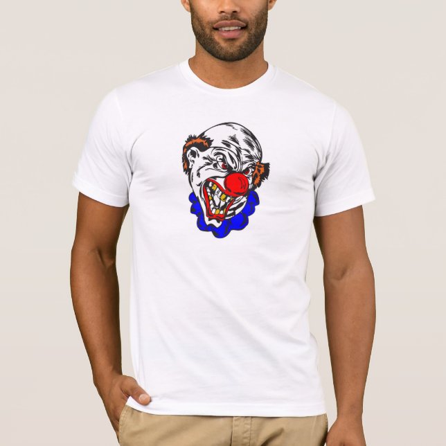bald evil clown T-Shirt (Front)