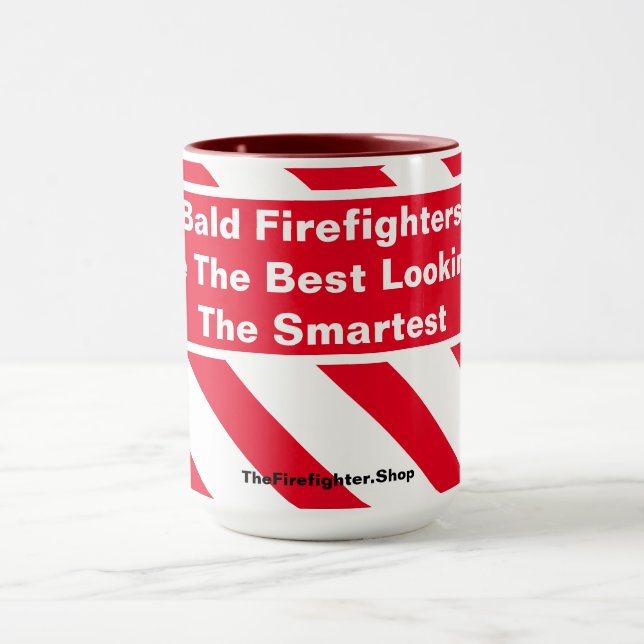Bald Firefighters Mug (Center)