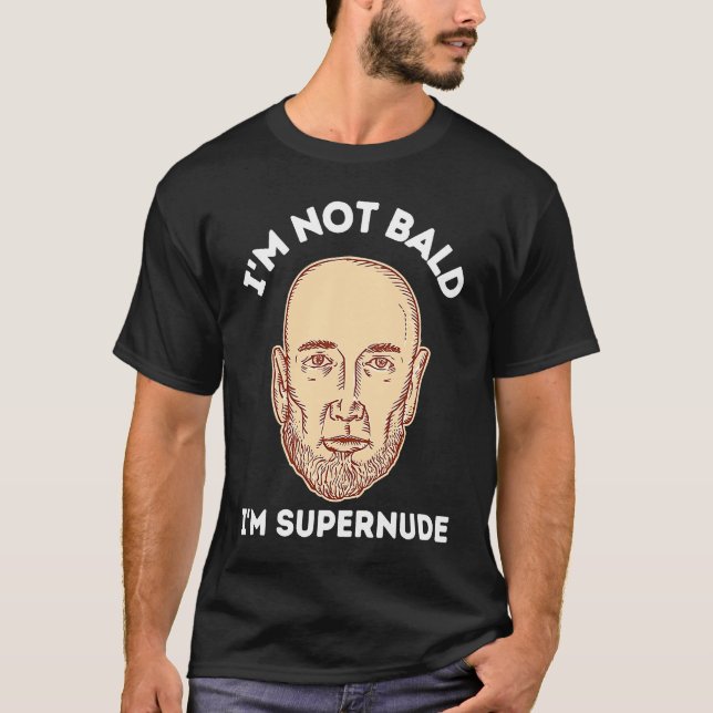Bald Guy Hair Loss Alopecia And Baldness  1 T-Shirt (Front)