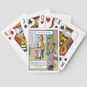 Bald Head Island Funny Playing Cards
