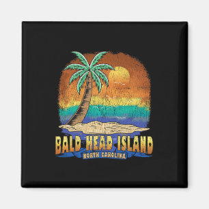 Bald Head Island North Carolina Vintage Distressed Magnet