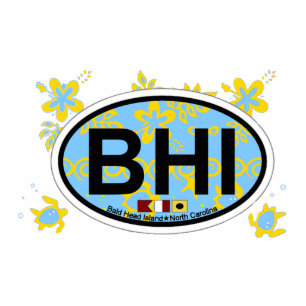 Bald Head Island. Photo Sculpture Magnet