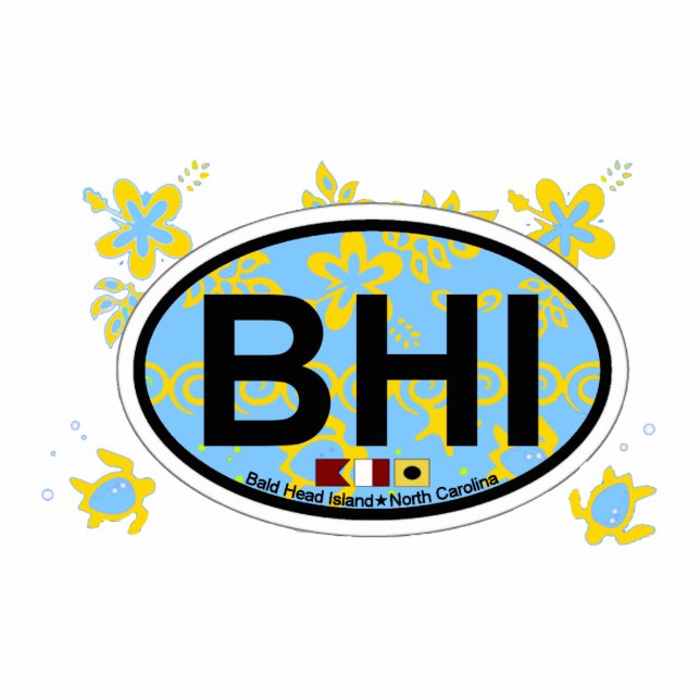 Bald Head Island. Photo Sculpture Magnet (Front)