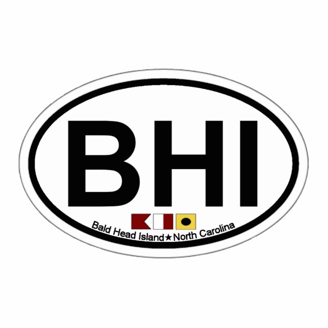 Bald Head Island. Photo Sculpture Magnet (Front)