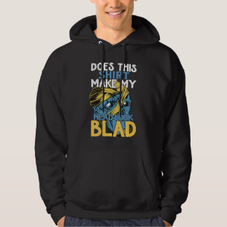 Bald Head Quote Does This Make My Head Look Bald Hoodie
