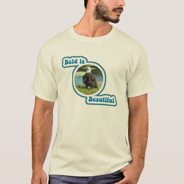 Bald is Beautiful Eagle T-Shirt (Front)