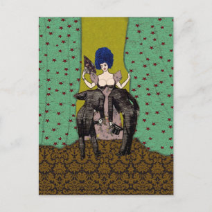 Bald Men ~ Postcard / Invitation