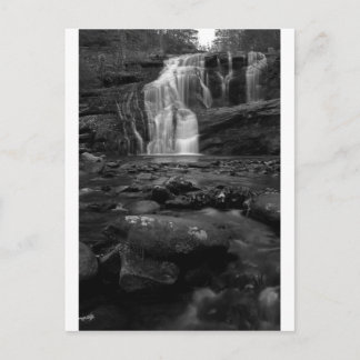 Bald River Falls bw.jpg Postcard