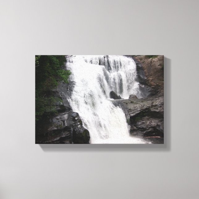Bald River Falls Tellico Plains Tennessee Canvas Print (Front)