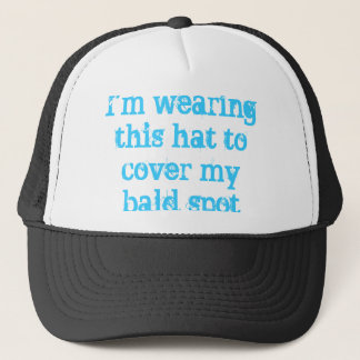 bald spot coverer trucker hat