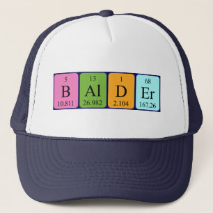 Balder periodic table name hat