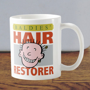 Baldies Hair Restorer Coffee Mug