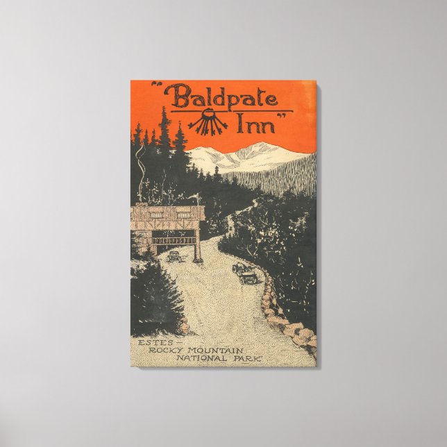 Baldpate Inn Promotional Poster # 1 Canvas Print (Front)