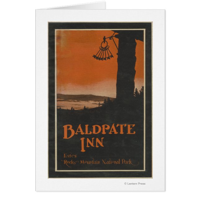 Baldpate Inn Promotional Poster # 2 (Front)