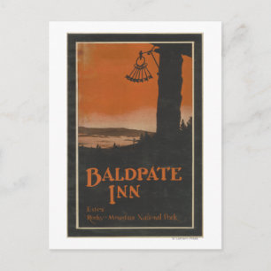 Baldpate Inn Promotional Poster # 2 Postcard