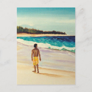 Baldwin Beach Paia Maui Postcard