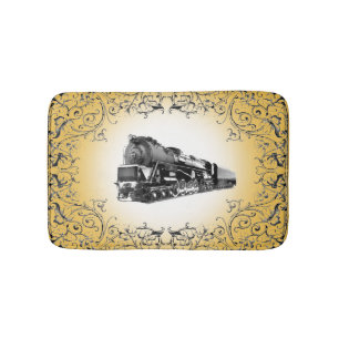 Baldwin Locomotive S-2 PRR Steam Turbine Bath Mat