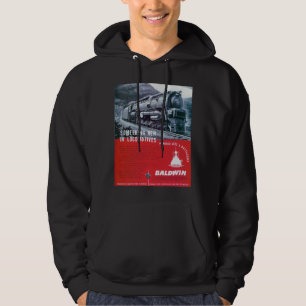Baldwin Locomotive S-2 PRR Steam Turbine   Hoodie
