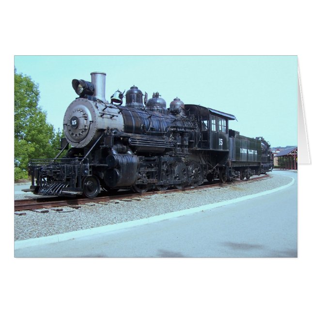 Baldwin Locomotive Works # 15 - Rahway Valley RR (Front Horizontal)