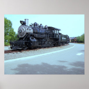 Baldwin Locomotive Works # 15 - Rahway Valley RR Poster