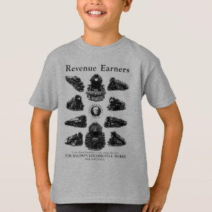Baldwin Locomotives, Revenue Earners T-Shirt