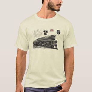 Baldwin-Pennsylvania Railroad T-1 Steam Locomotive T-Shirt