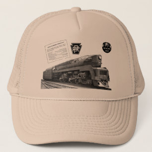 Baldwin-Pennsylvania Railroad T-1 Steam Locomotive Trucker Hat