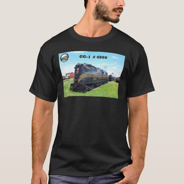 Baldwin - PRR  Locomotive GG-1 #4800 T-Shirt (Front)