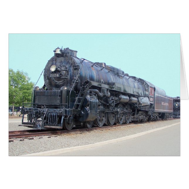 Baldwin- Reading Railroad Locomotive 2124 (Front Horizontal)