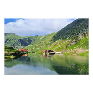 Balea Lake Reflection – Carpathian Alpine Print