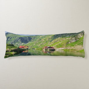 Balea Lake Reflection – Carpathian Alpine Print Body Cushion